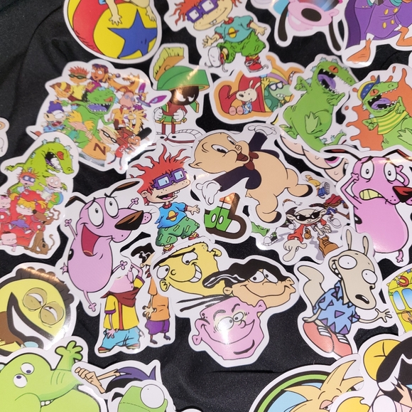 Over 45 Nickelodeon 90s Cartoon Stickers - Picture 7 of 10